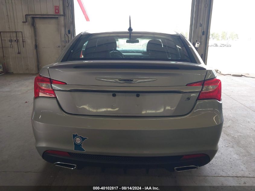 2014 Chrysler 200 Touring VIN: 1C3CCBBG2EN172281 Lot: 40102817