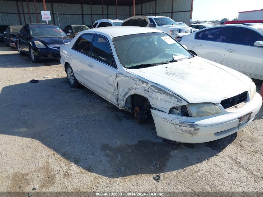 1998 Mazda 626 Dx/Lx VIN: 1YVGF22CXW5693083 Lot: 40102839