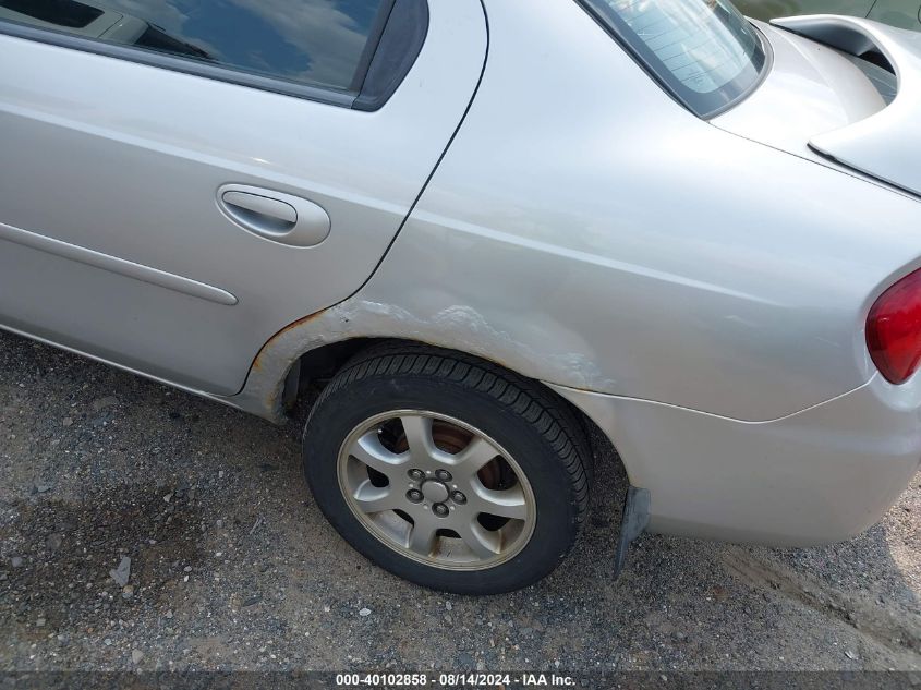 2005 Dodge Neon Sxt VIN: 1B3ES56C35D257802 Lot: 40102858