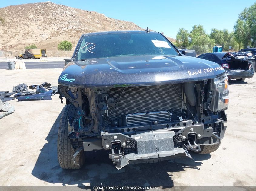 2022 Chevrolet Silverado 1500 2Wd Short Bed Custom VIN: 1GCPABEK4NZ619530 Lot: 40102862