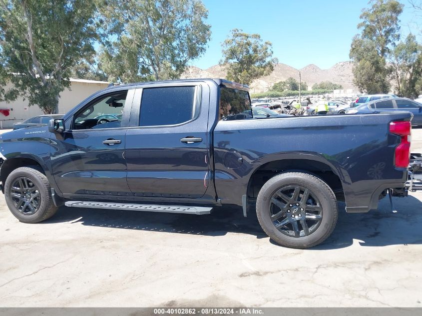 2022 Chevrolet Silverado 1500 2Wd Short Bed Custom VIN: 1GCPABEK4NZ619530 Lot: 40102862