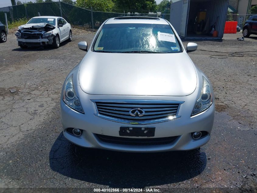 2012 Infiniti G37X VIN: JN1CV6AR1CM670431 Lot: 40102866