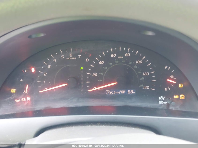 2007 Toyota Camry Le VIN: JTNBE46K473004258 Lot: 40102889