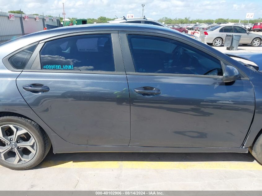 2020 Kia Forte Lxs VIN: 3KPF24AD4LE239303 Lot: 40102906