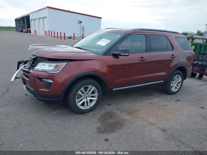 1FM5K8D81JGA57018 2018 FORD EXPLORER - Image 2