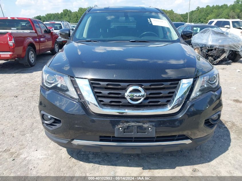 2019 Nissan Pathfinder Sv VIN: 5N1DR2MM0KC626631 Lot: 40102953