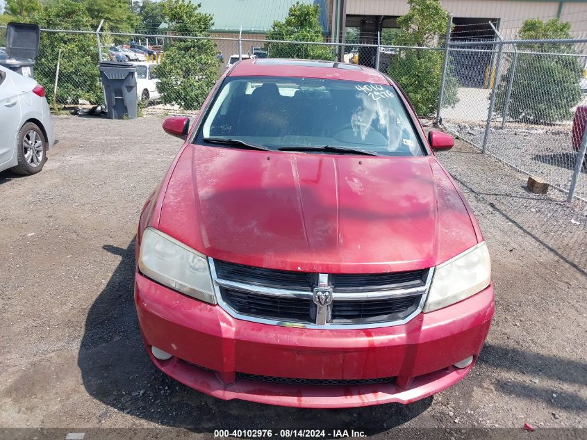 2009 Dodge Avenger Sxt VIN: 1B3LC56B69N555241 Lot: 40102976