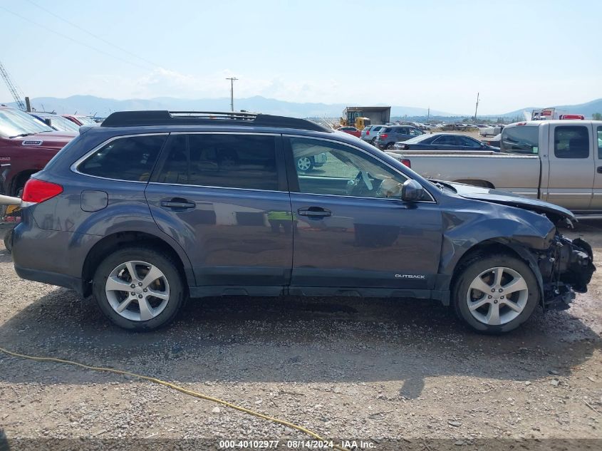 2014 Subaru Outback 2.5I Premium VIN: 4S4BRBCC2E3232844 Lot: 40102977