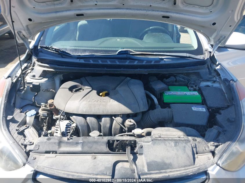 2012 Hyundai Elantra Gls (Ulsan Plant) VIN: KMHDH4AE7CU370589 Lot: 40102982