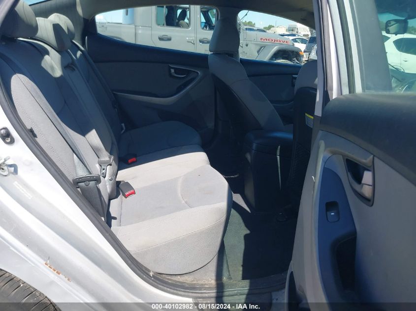 2012 Hyundai Elantra Gls (Ulsan Plant) VIN: KMHDH4AE7CU370589 Lot: 40102982