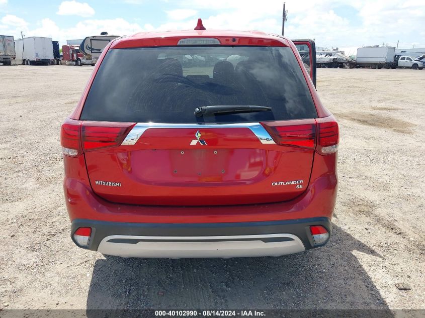 2019 Mitsubishi Outlander Se VIN: JA4AD3A39KZ050083 Lot: 40102990