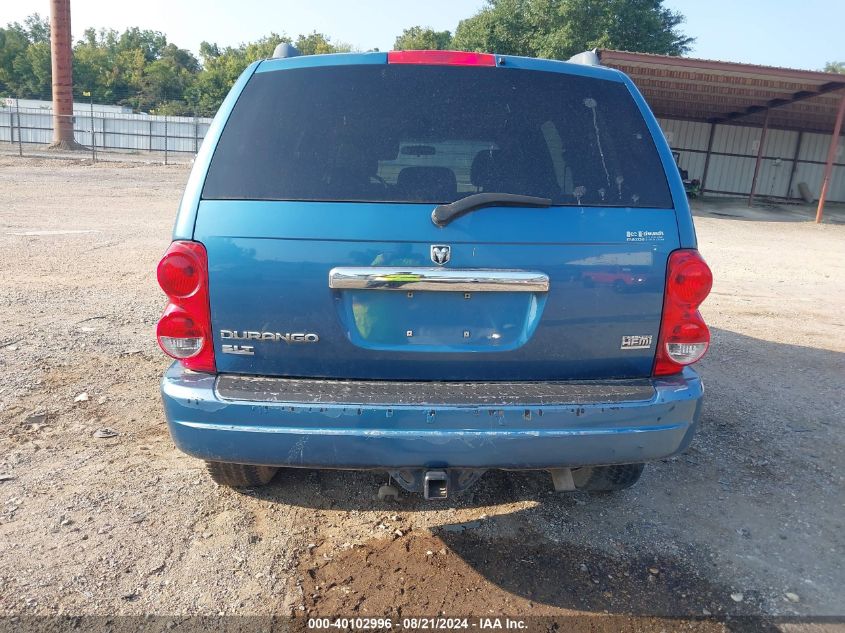 2005 Dodge Durango Slt VIN: 1D4HD48D75F524873 Lot: 40102996