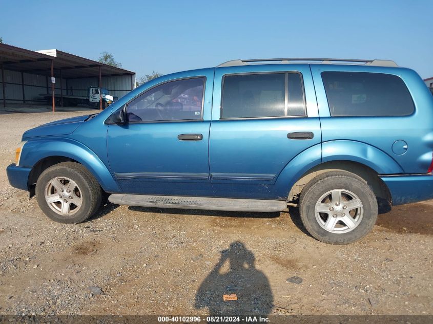 2005 Dodge Durango Slt VIN: 1D4HD48D75F524873 Lot: 40102996