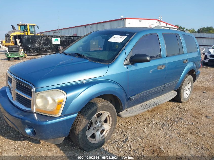 1D4HD48D75F524873 2005 Dodge Durango Slt