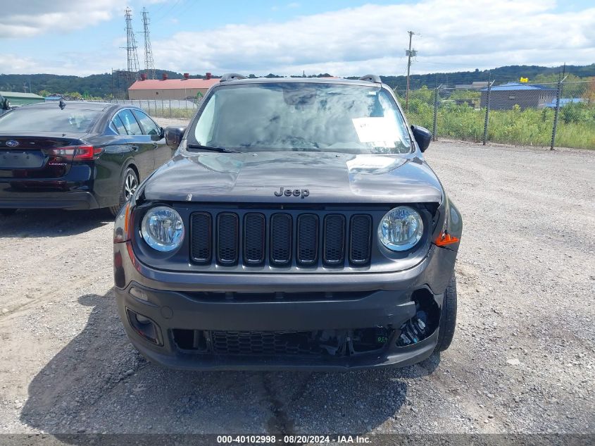 2017 Jeep Renegade Altitude 4X4 VIN: ZACCJBBB6HPF99223 Lot: 40102998