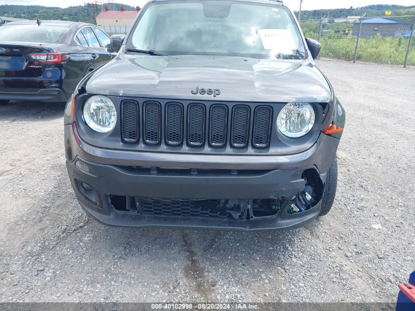 2017 Jeep Renegade Altitude 4X4 VIN: ZACCJBBB6HPF99223 Lot: 40102998