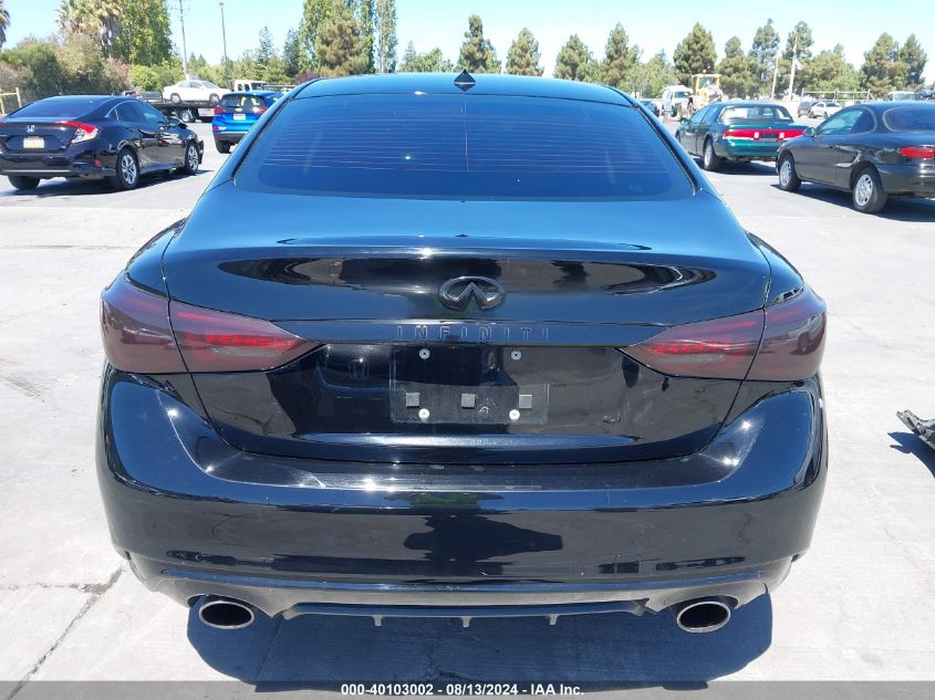 2020 Infiniti Q50 Luxe VIN: JN1EV7AP5LM203462 Lot: 40103002