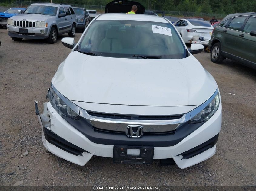 2018 Honda Civic Lx VIN: 19XFC2F5XJE200800 Lot: 40103022