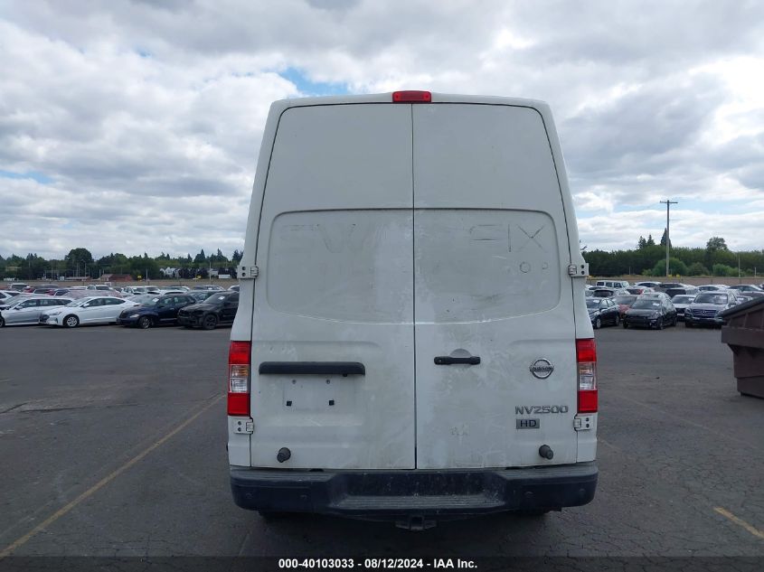 2016 Nissan Nv Cargo Nv2500 Hd Sv V6 VIN: 1N6BF0LY5GN815457 Lot: 40103033