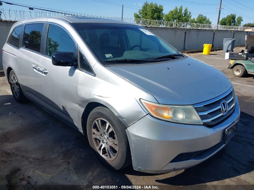 2012 Honda Odyssey Ex-L VIN: 5FNRL5H68CB091318 Lot: 40103051