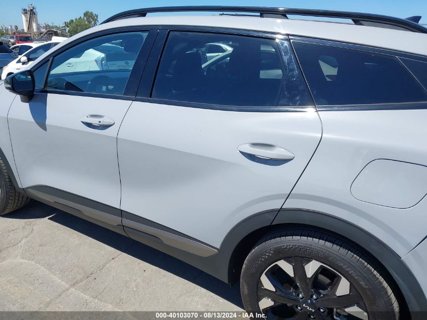 2023 Kia Sportage X-Line VIN: 5XYK6CAF2PG111407 Lot: 40103070