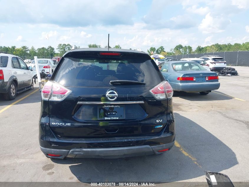 2014 Nissan Rogue S/Sl/Sv VIN: 5N1AT2MTXEC844091 Lot: 40103078