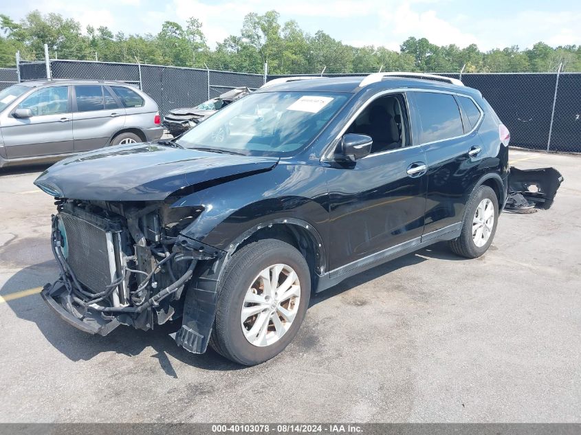 2014 Nissan Rogue S/Sl/Sv VIN: 5N1AT2MTXEC844091 Lot: 40103078