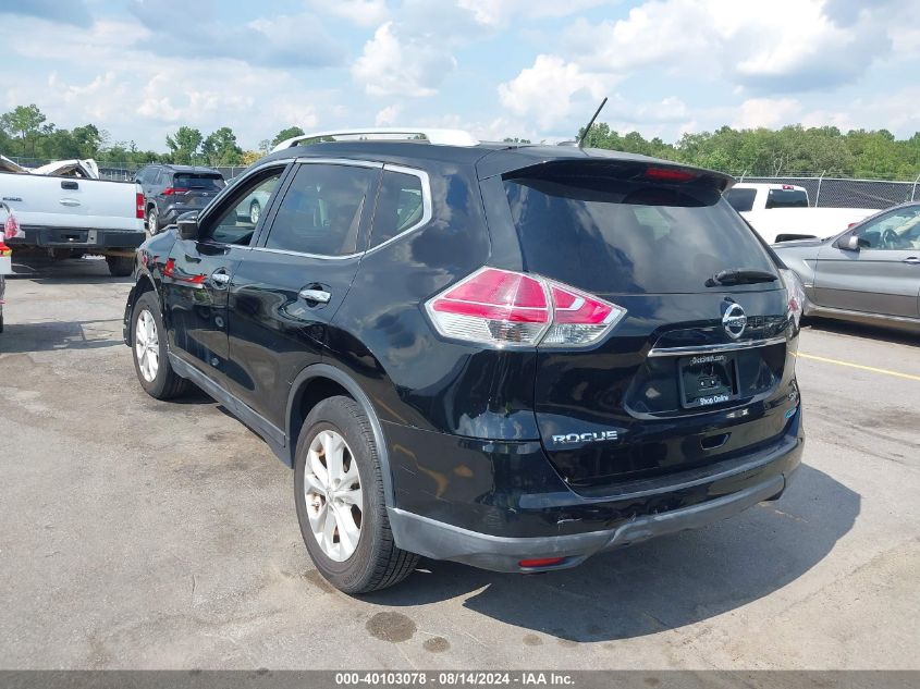 2014 Nissan Rogue S/Sl/Sv VIN: 5N1AT2MTXEC844091 Lot: 40103078