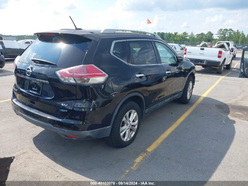 2014 Nissan Rogue S/Sl/Sv VIN: 5N1AT2MTXEC844091 Lot: 40103078