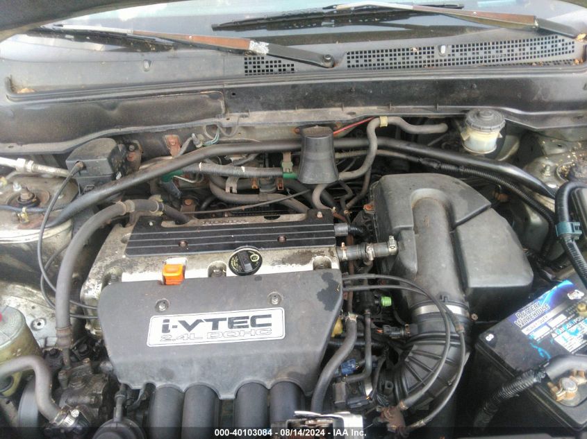 2002 Honda Cr-V Lx VIN: JHLRD78412C020063 Lot: 40103084