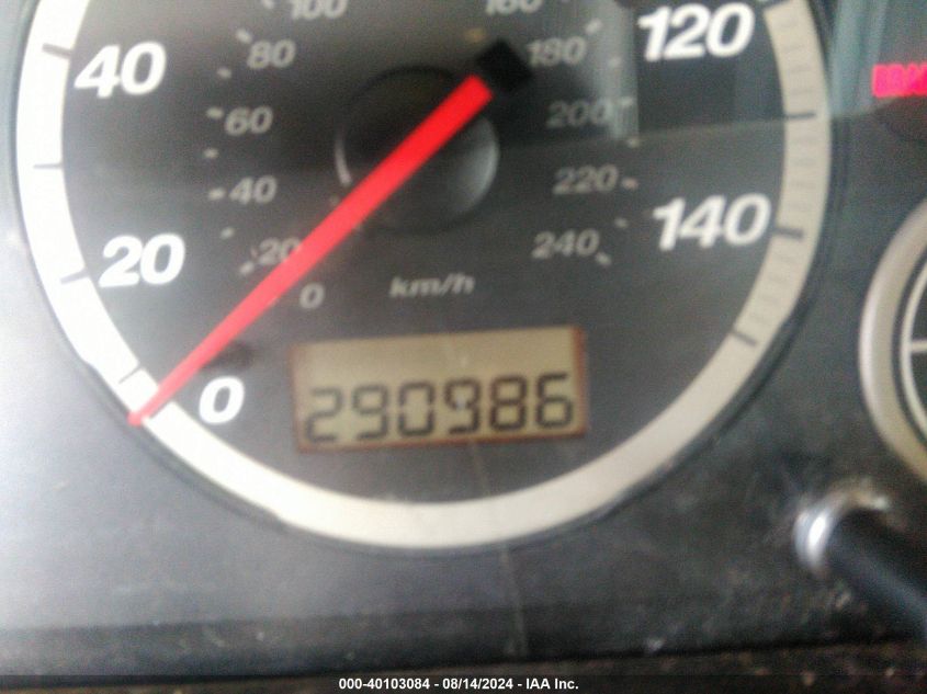 2002 Honda Cr-V Lx VIN: JHLRD78412C020063 Lot: 40103084