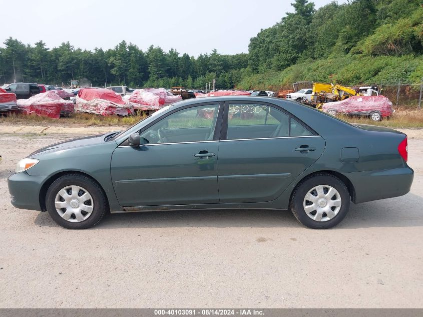 2004 Toyota Camry Le VIN: 4T1BE32K64U289194 Lot: 40103091