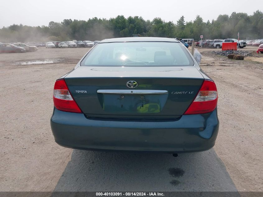 2004 Toyota Camry Le VIN: 4T1BE32K64U289194 Lot: 40103091