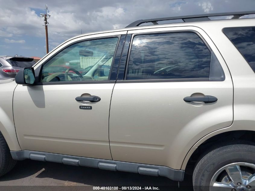 2011 Ford Escape Xlt VIN: 1FMCU9D75BKA68309 Lot: 40103100