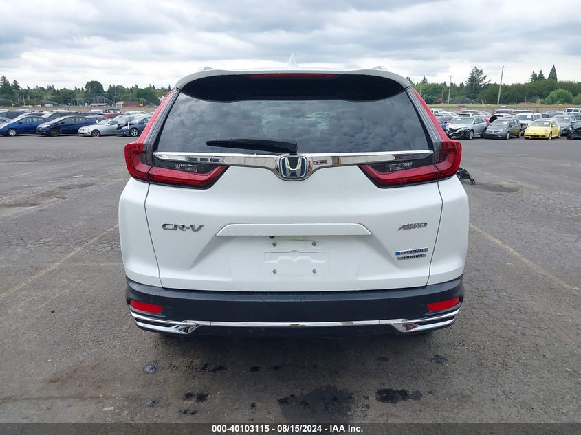 2020 HONDA CR-V HYBRID TOURING - 7FART6H9XLE018102