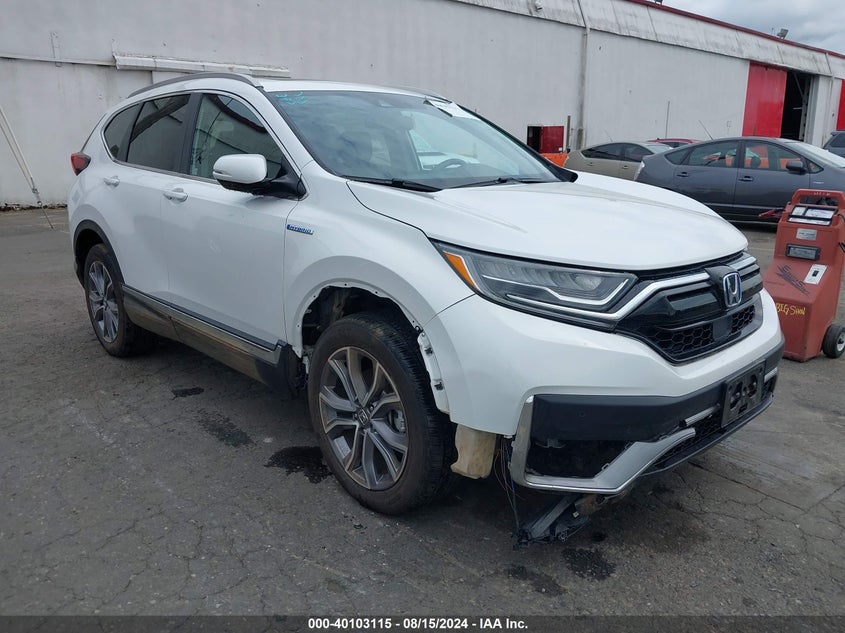 2020 HONDA CR-V HYBRID TOURING - 7FART6H9XLE018102