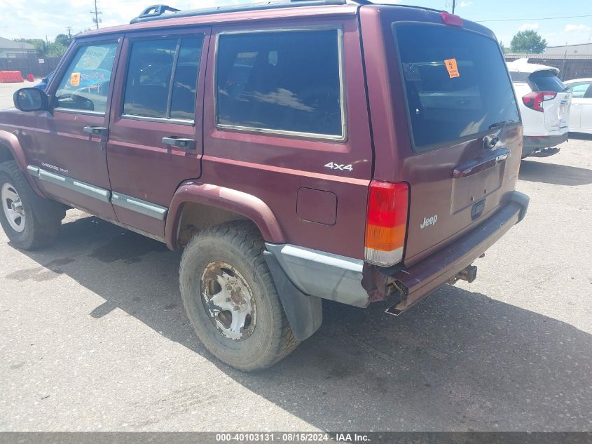 2000 Jeep Cherokee Sport VIN: 1J4FF48S9YL273688 Lot: 40103131