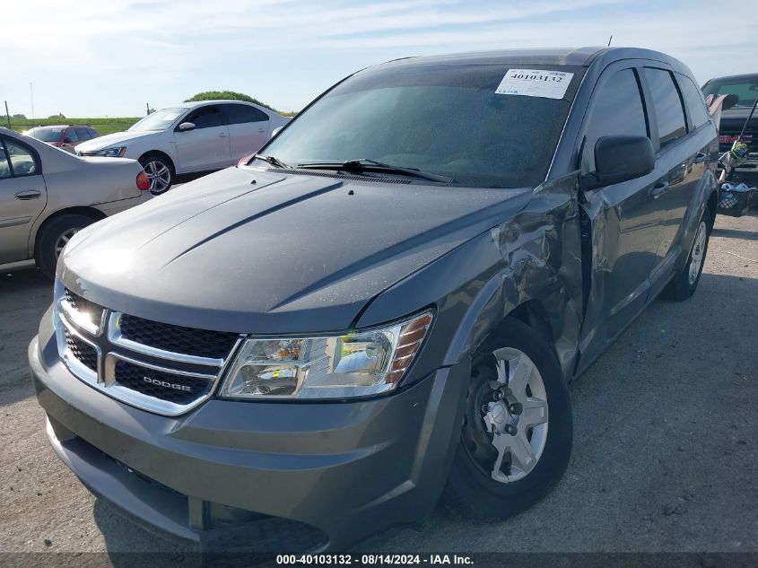 2012 Dodge Journey Se/Avp VIN: 3C4PDCAB4CT205350 Lot: 40103132