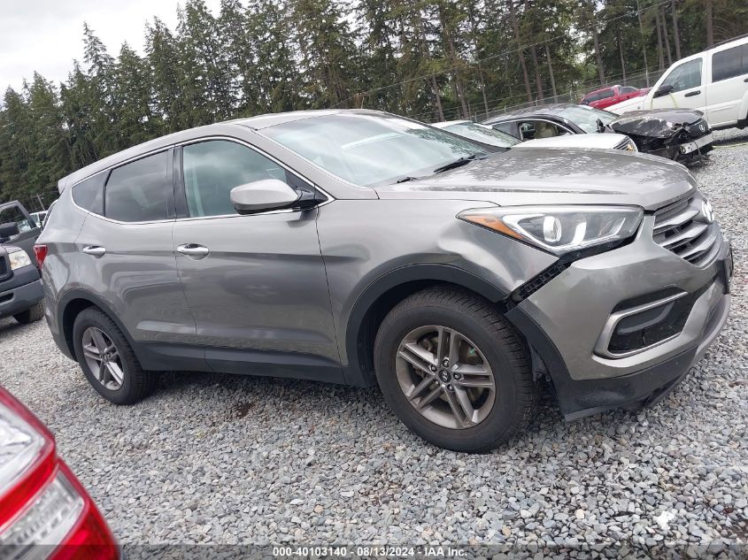 2017 Hyundai Santa Fe Sport 2.4L VIN: 5NMZTDLB8HH001136 Lot: 40103140