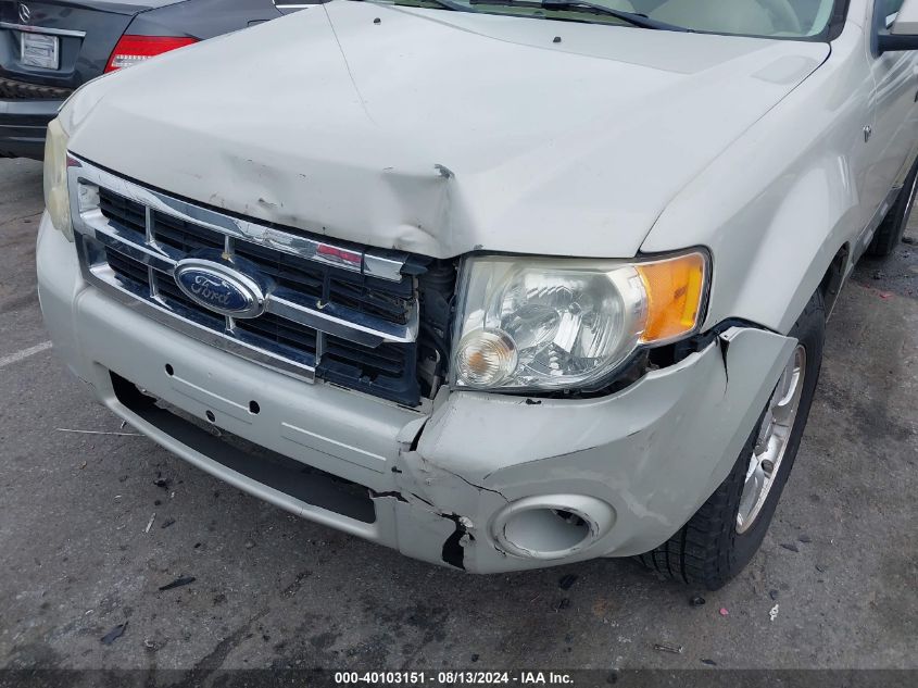 2008 Ford Escape Limited VIN: 1FMCU04178KE01237 Lot: 40103151