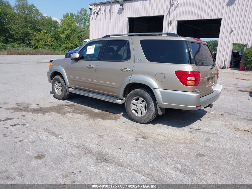 2003 Toyota Sequoia Sr5 VIN: 5TDBT44AX3S183323 Lot: 40103175