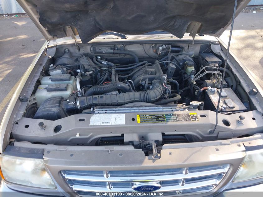 2003 Ford Ranger Super Cab VIN: 1FTYR14V43PB45316 Lot: 40103199