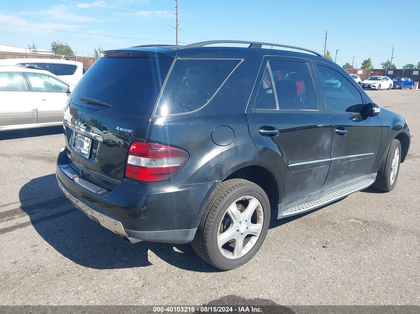 2008 Mercedes-Benz Ml 350 VIN: 4JGBB86E08A416913 Lot: 40103216