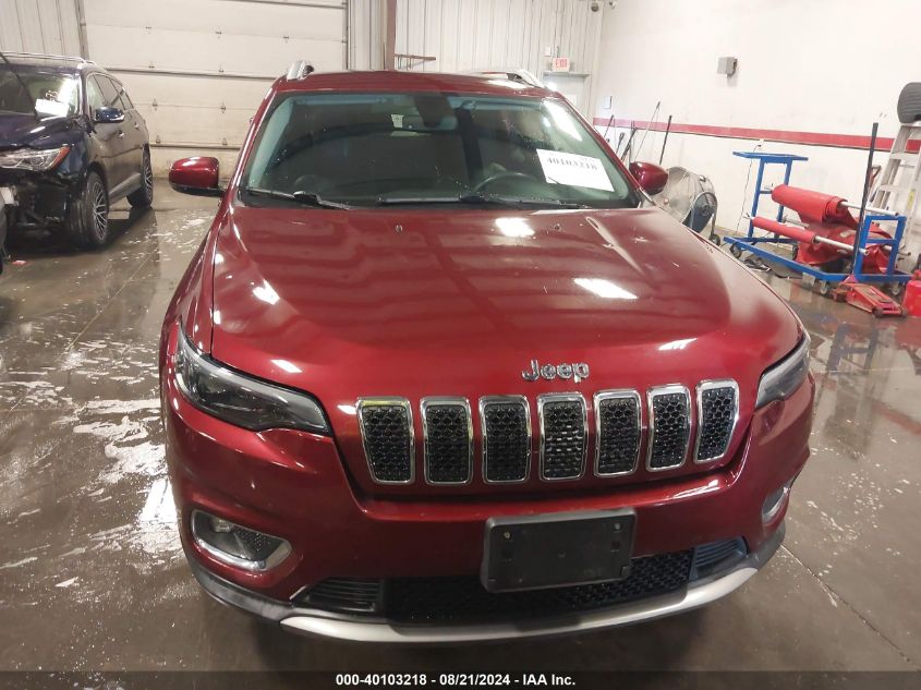 2019 Jeep Cherokee Limited 4X4 VIN: 1C4PJMDX0KD435770 Lot: 40103218