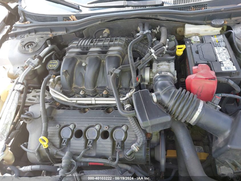 2011 Ford Fusion Sel VIN: 3FAHP0CGXBR201422 Lot: 40103222