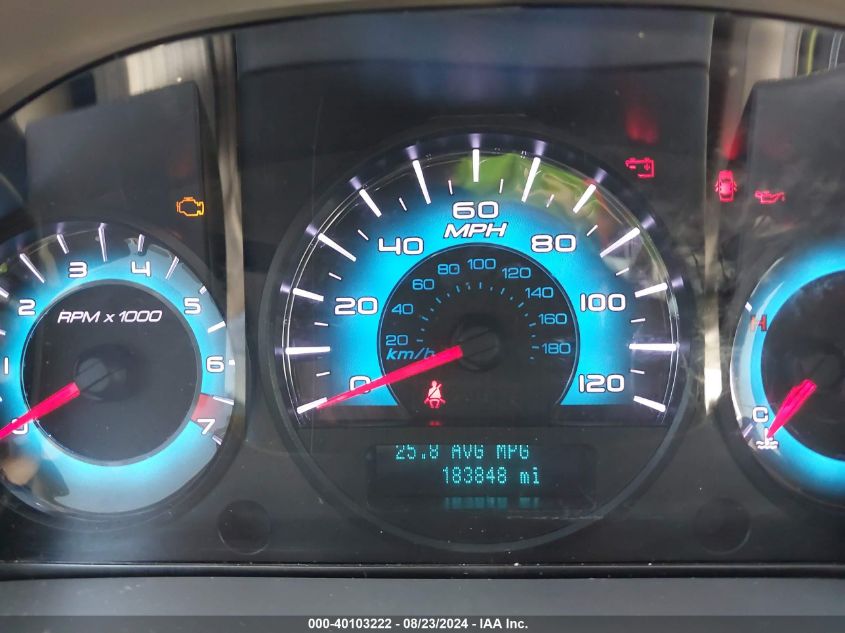 2011 Ford Fusion Sel VIN: 3FAHP0CGXBR201422 Lot: 40103222