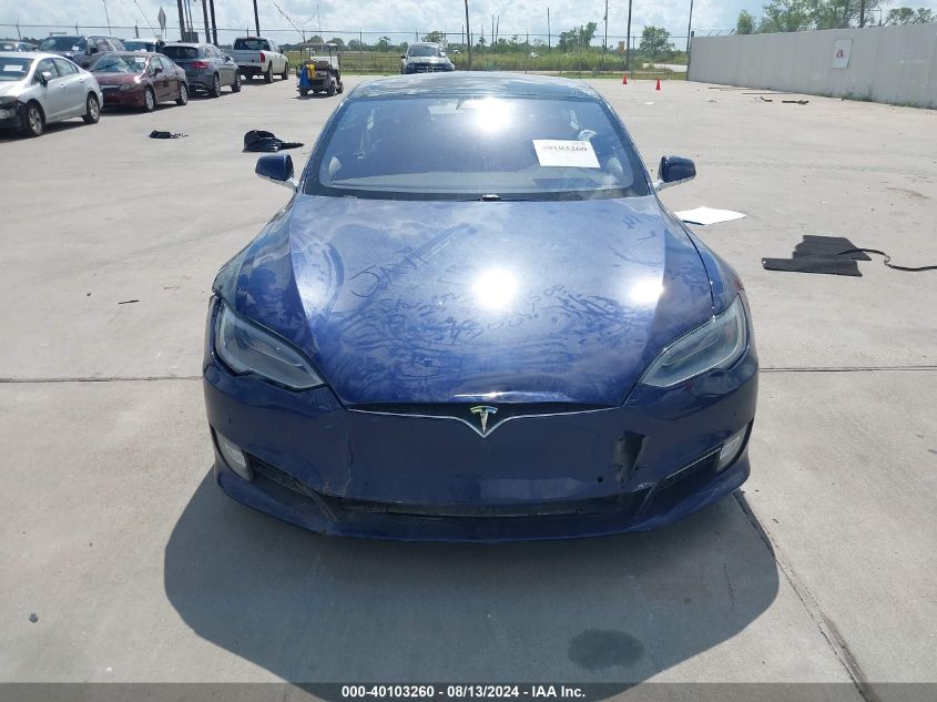 2017 Tesla Model S 60/75 VIN: 5YJSA1E16HF178814 Lot: 40103260