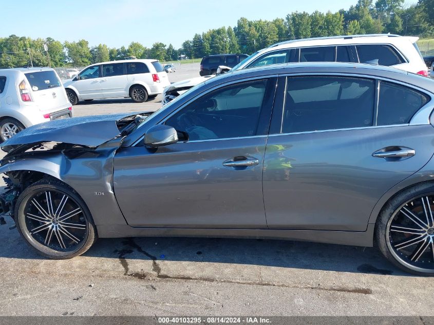 2017 Infiniti Q50 Premium/Sport/Se VIN: 0JN1EV7AR1HM83657 Lot: 40103295