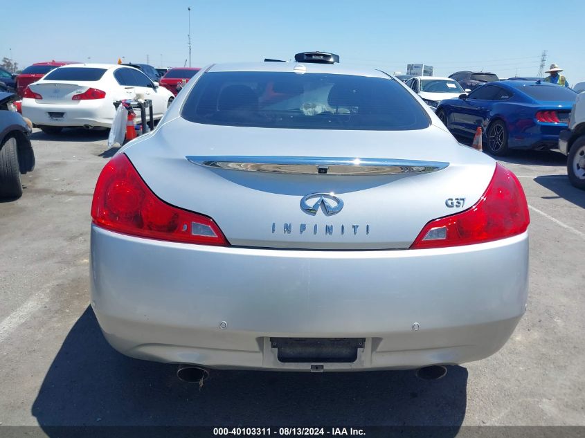 2011 Infiniti G37 Journey VIN: JN1CV6EKXBM212611 Lot: 40103311