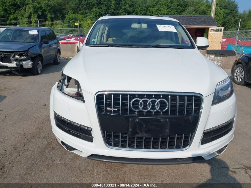 2015 Audi Q7 3.0 Tdi Premium VIN: WA1LMAFEXFD017314 Lot: 40103321